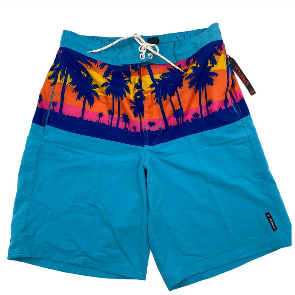 Airwalks Mens shorts , BLUE ,NEW